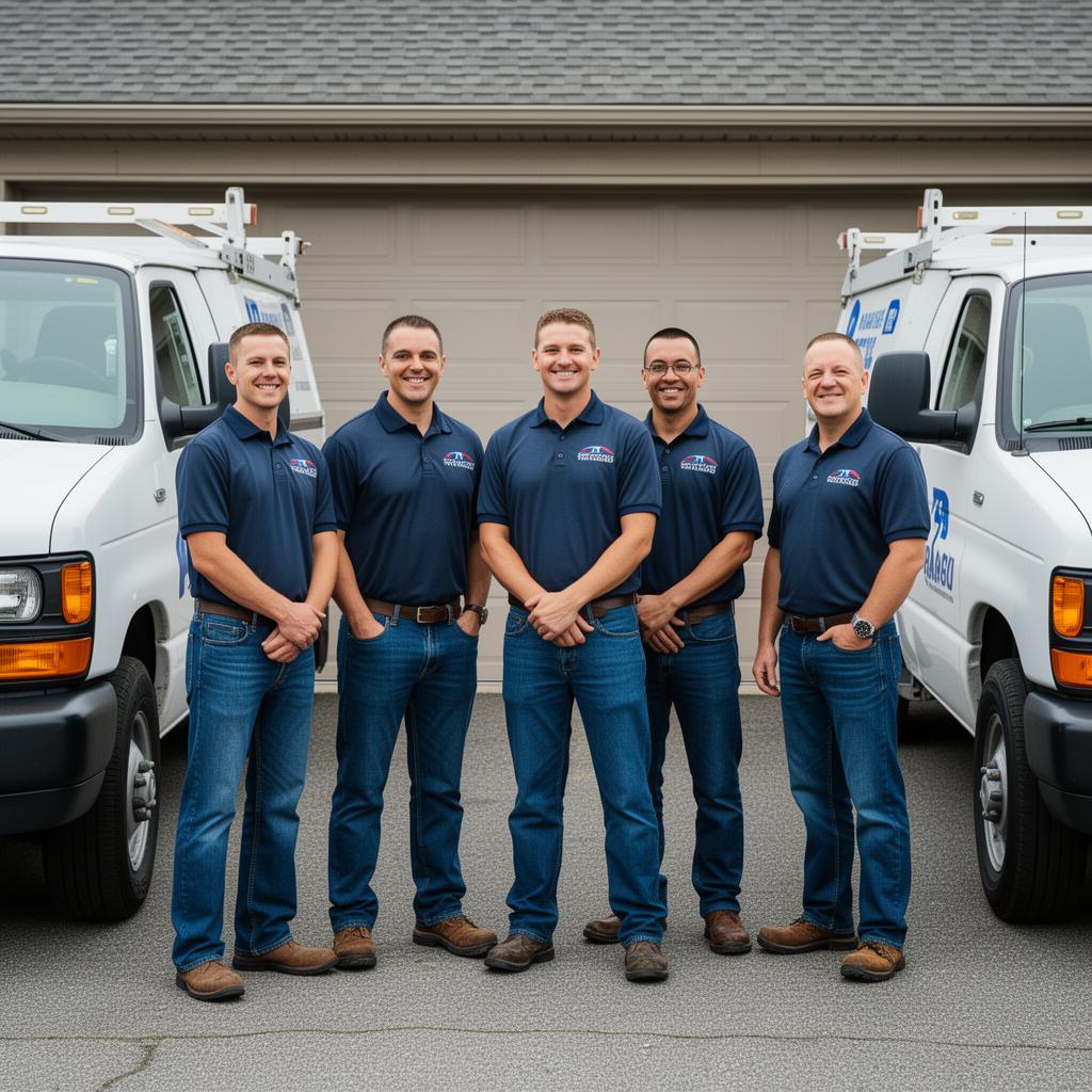 Hayesville Garage Doors team of professional technicians ready to serve the community